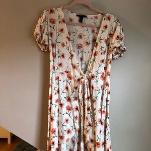 Floral Wrap Dress Size M